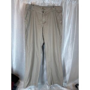 The North Face Mens 38 Regular Normale Khaki Pants Outdoor Casual‎ Trousers